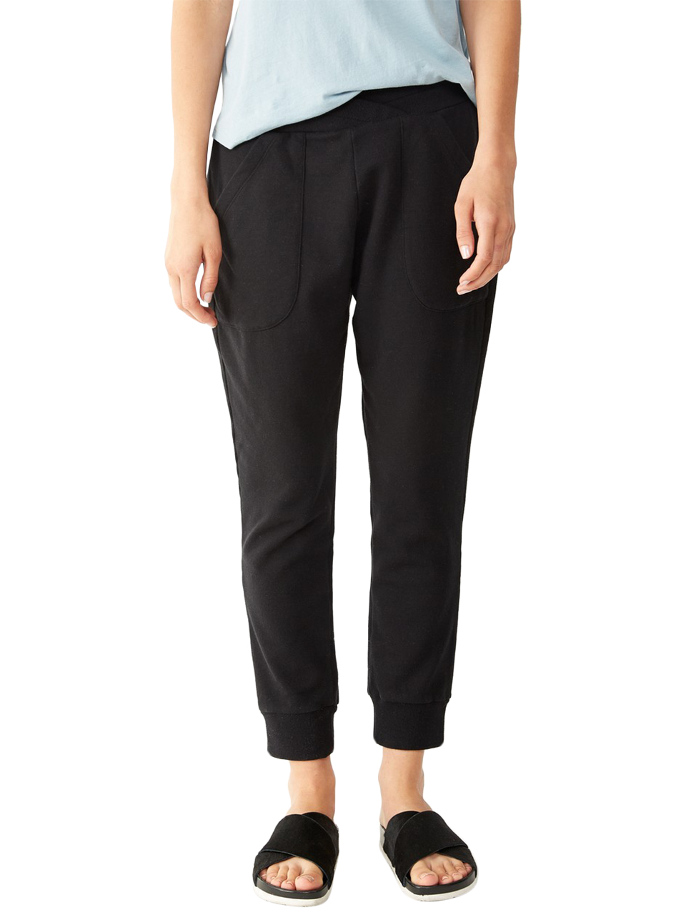 Alternative 31083FQ Ladies Light French Terry Slouchy Pants