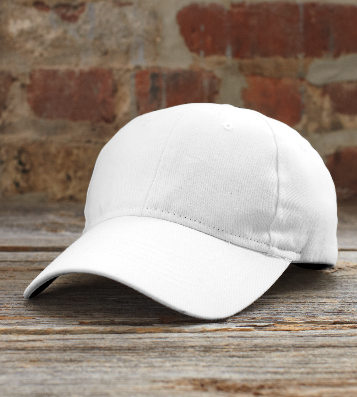 Anvil Solid Brushed Twill Cap