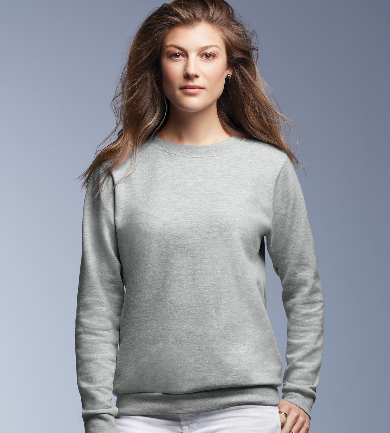 Anvil 71000FL Ladies Crewneck Sweatshirt